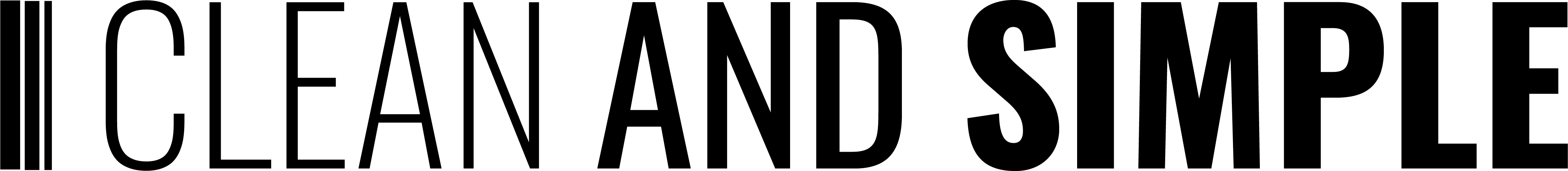 Clean and Simple