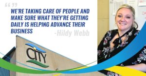 Hildy Webb explains why her job is fun to her.